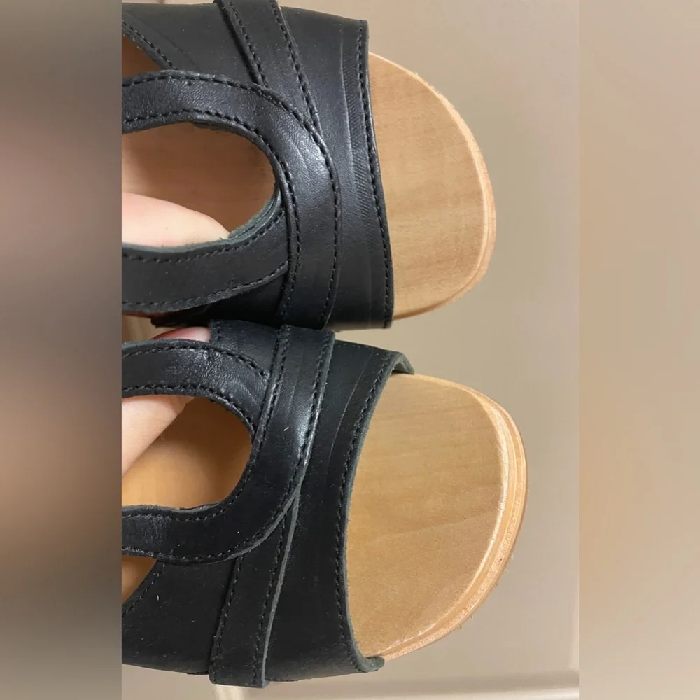 Swedish Hasbeens Clog Sandals - Picture 5 of 13